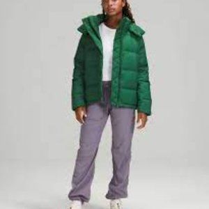 Lululemon Wunder Puff Jacket, Everglade Green, 10